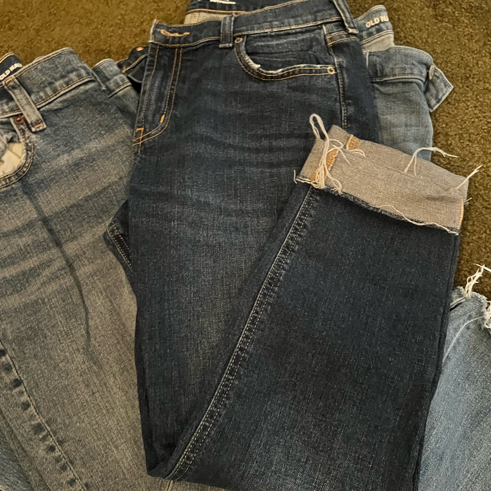 Old Navy Women's Blue Jeans - Picture 3 of 6